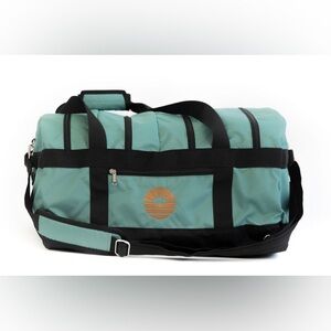 Elegant Teal and Black Travel Bag 60L